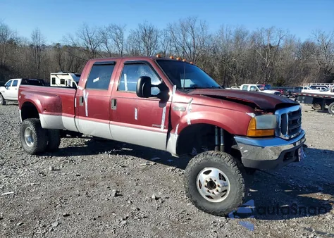 2000 Ford F350 Super Duty z USA, uszkodzony, nr VIN 1FTWW33F5YED99612